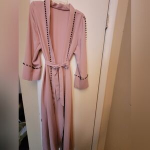 Pink modern open abaya
